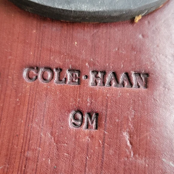 COLE HAAN MENS LEATHER TASSEL LOAFERS - Picture 5 of 12